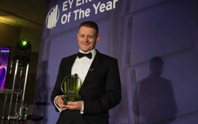 Utiligroup CEO crowned as private equity backed entrepreneur 2016