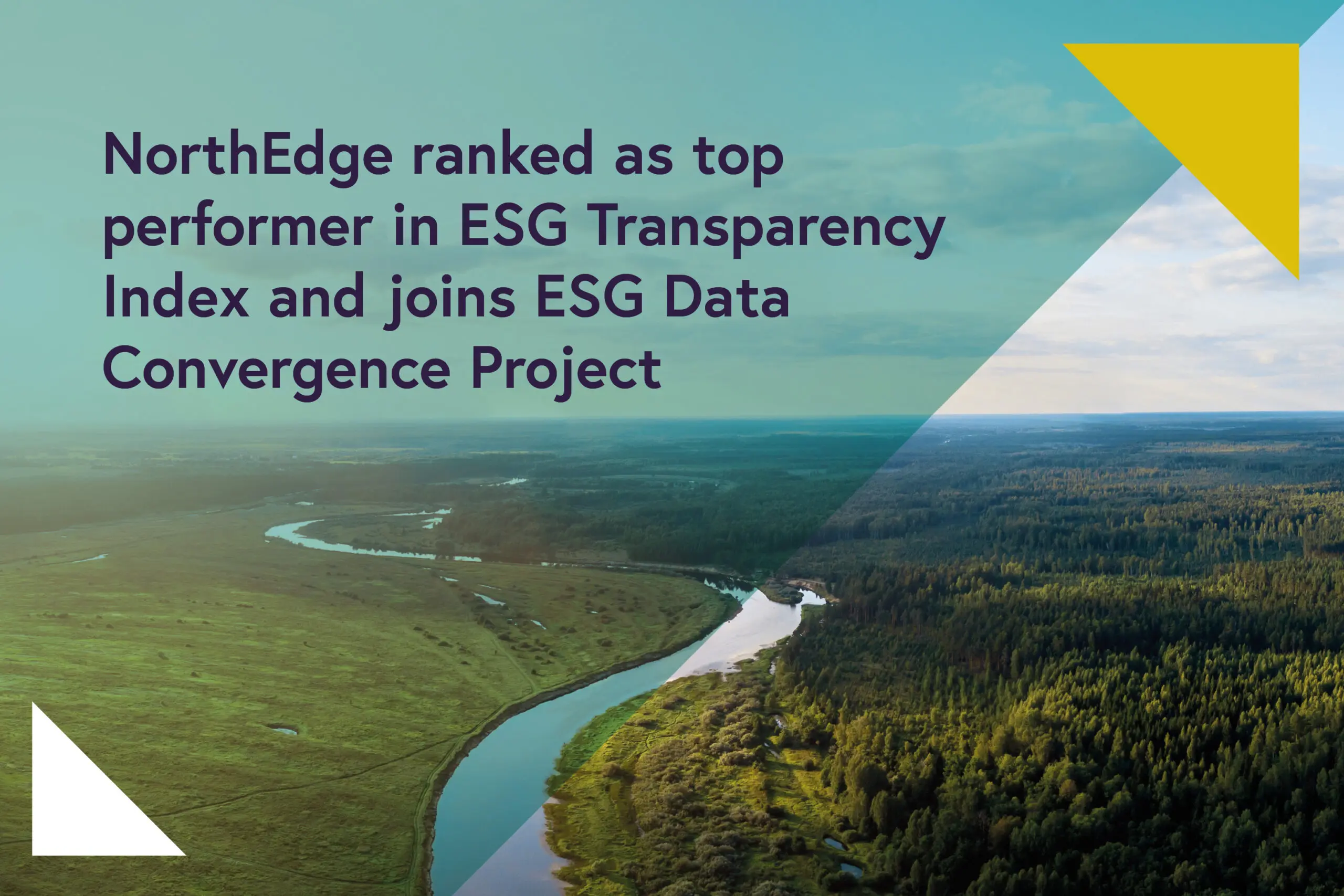 NorthEdge ranks as top performer in ESG Transparency Index and joins ESG Data Convergence Project