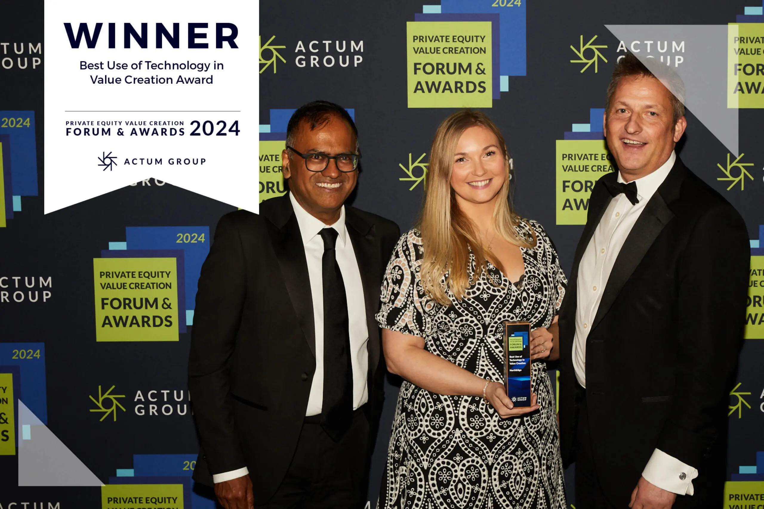 NorthEdge celebrates success at the Actum Group Private Equity Value Creation Awards 2024