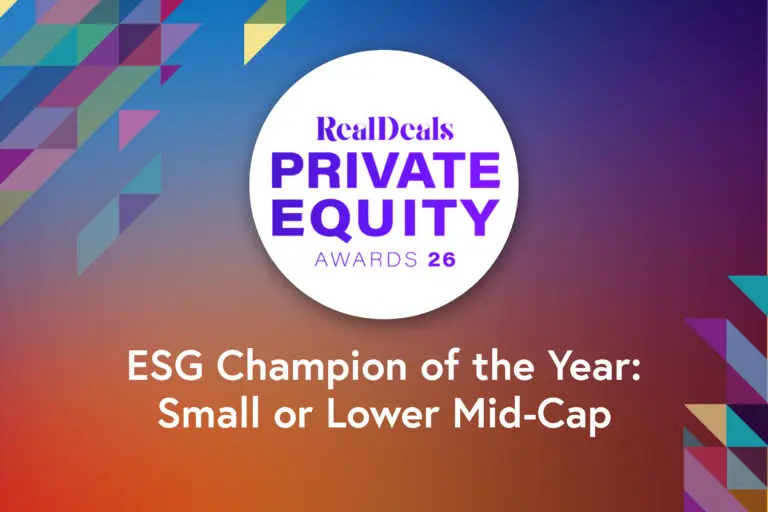 NorthEdge wins ESG Champion of the Year at Real Deals Private Equity awards